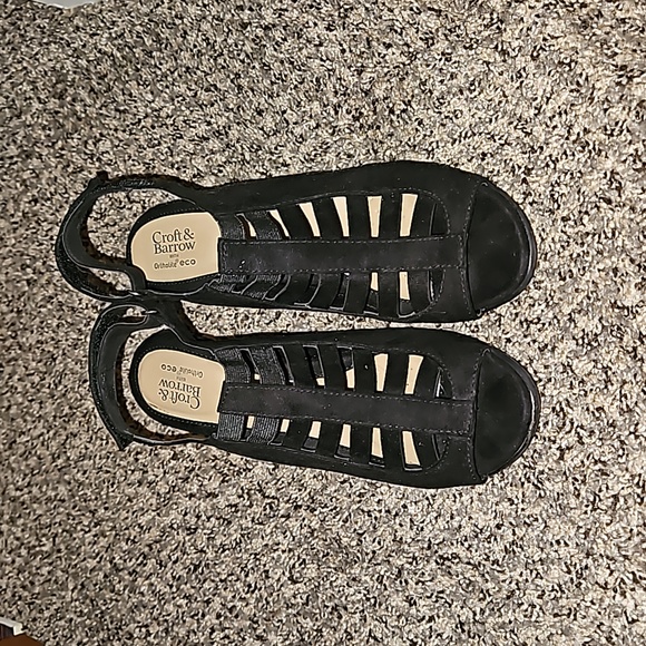 Crof & Barrow Ortholite Caged High Heels - Picture 1 of 4